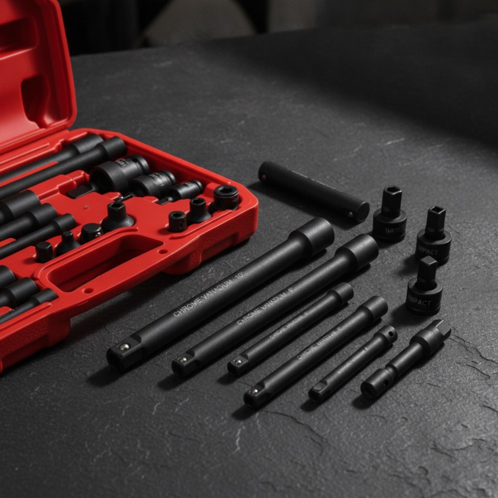 Kit de clé à chocs 18 pièces a - Automotive Tools avis et prix